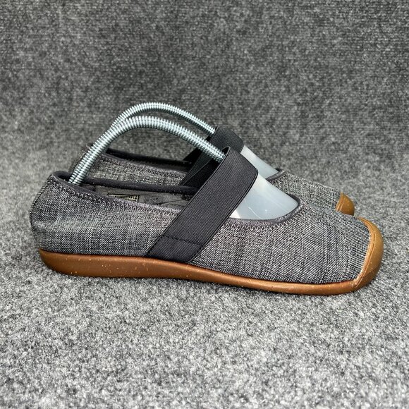 Keen Sienna Mary Jane Shoes Women's Size 10 Blue Canvas Athletic Slip On Sneaker - Picture 1 of 11